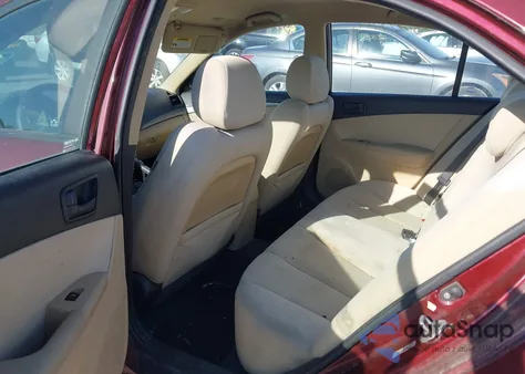 2010 Hyundai Sonata Gls из США, поврежденный, VIN 5NPET4AC8AH600749